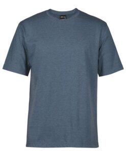 Unisex 100% Cotton Classic T shirt(Denim Marle