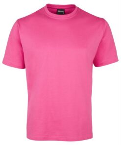 Unisex 100% Cotton Classic T shirt(Hot Pink