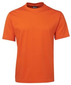 Unisex 100% Cotton Classic T shirt(Orange