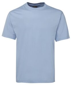 Unisex 100% Cotton Classic T shirt(Sky Blue