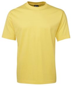 Unisex 100% Cotton Classic T shirt(Yellow