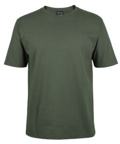 Unisex 100% Cotton Classic T shirt(Army