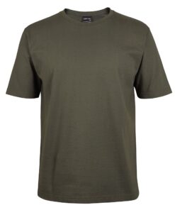 Unisex 100% Cotton Classic T shirt(Olive