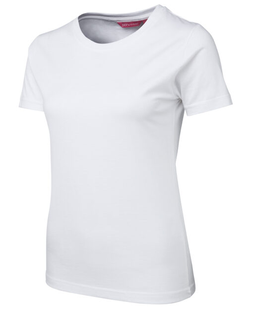 Ladies Vertical side Cotton Tee