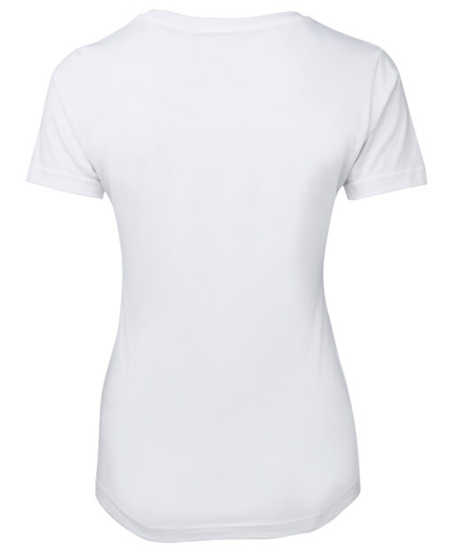 Ladies Vertical side Cotton Tee