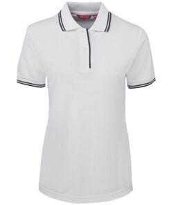 Ladies Contrast Polo