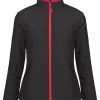 Ladies 3 layer Water Resistant Softshell Jacket