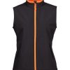 Ladies Three Layer Softshell Vest