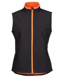 Ladies Three Layer Softshell Vest