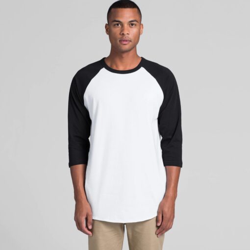 Men's ¾ sleeves Raglan Tee