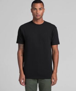 Mens Heavy weight Block Tee