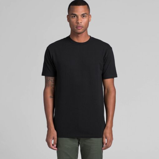 Mens Heavy weight Block Tee