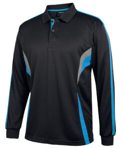 Mne's Podium Long Sleeve Cool Polo