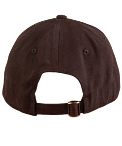 Heavy Brushed Cotton Cap Buckle On Back