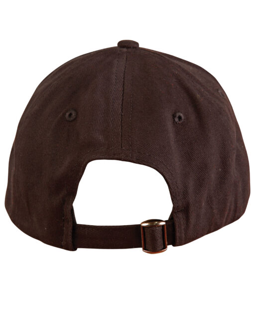 Heavy Brushed Cotton Cap Buckle On Back