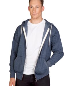 Men's Heather Zip Hoodie