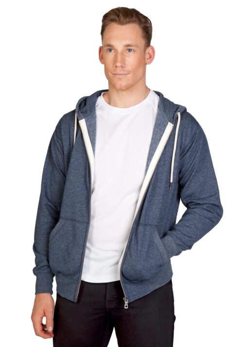 Men's Heather Zip Hoodie