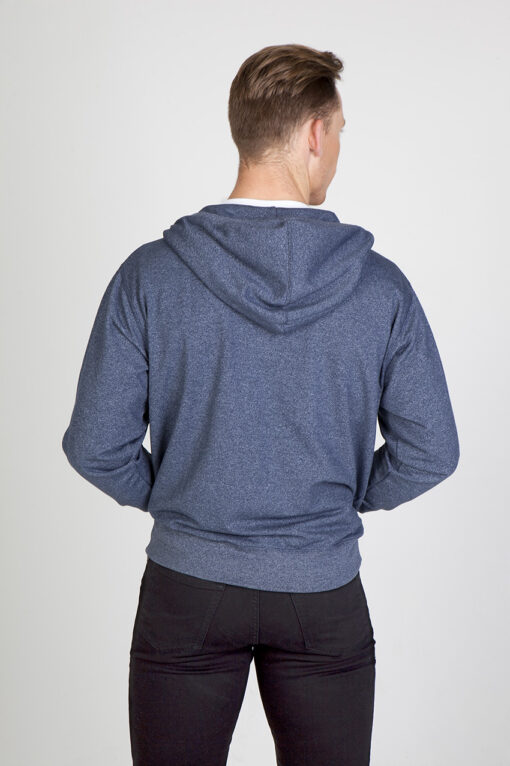 Men's Heather Zip Hoodie