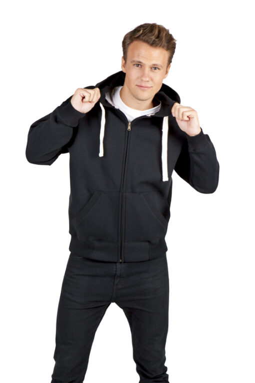 Men's Brushed Heavy Zip Fleece Hoodie