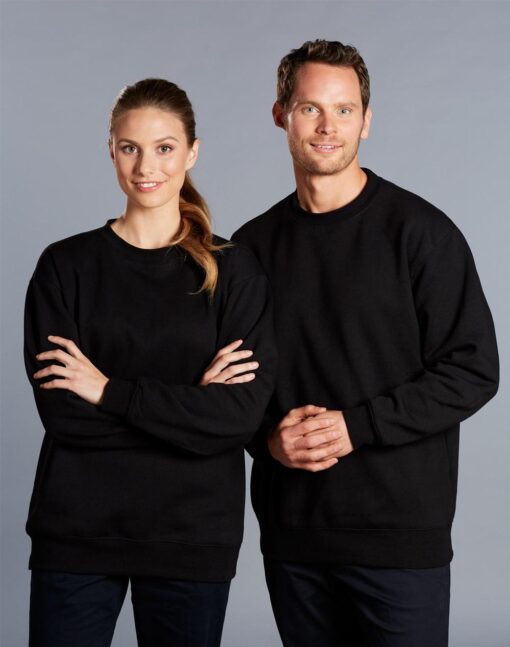 Unisex American Style Crew fleecy Sweat