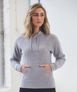 Ladies' Warm Hug Close Front Fleecy Hoodie