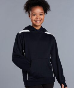 Kids' CROXTON Kangaroo Pocket Contrast Hoodie