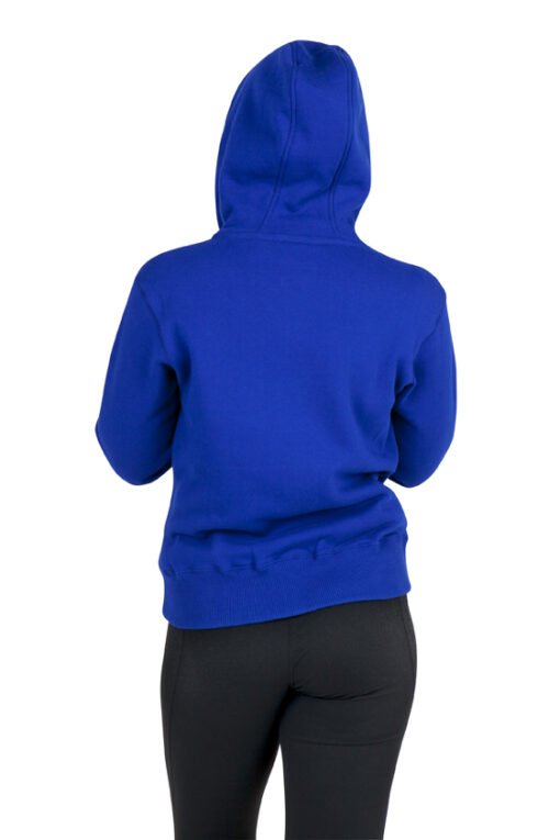 Ladies Junior Heavy Zip Fleece Hoodie