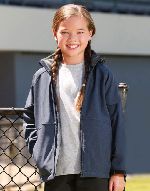 Kids ASPEN Softshell Hood Jacket