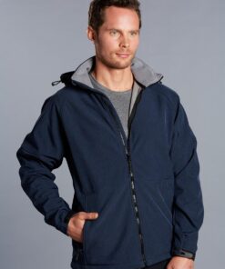 Mens ASPEN Softshell Hood Jacket