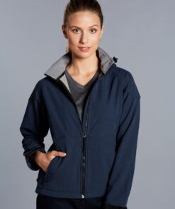 Ladies ASPEN Softshell Hood Jacket