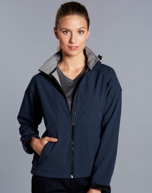 Ladies ASPEN Softshell Hood Jacket