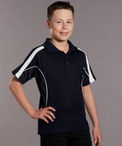 Kids TrueDry Fashion Short Sleeve Polo