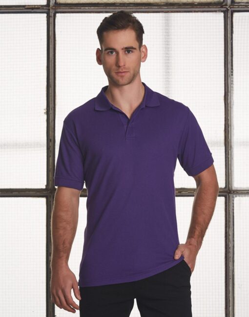 Mens CONNECTION Turedry Pique Polo