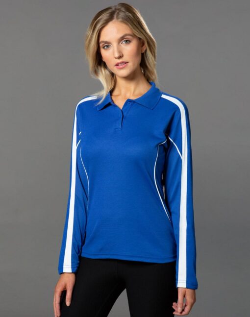 Ladies LEGEND PLUS Truedry Long Sleeve Polo