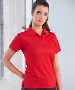 Ladies' VERVE Cooldry Pique Soild Colour S/S Polo