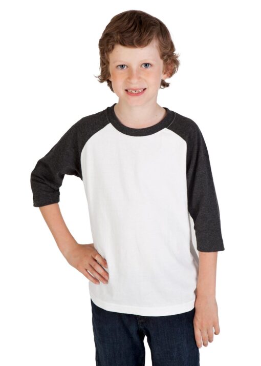 Kids 3/4 Raglan Sleeve Tees