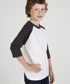 Kids 3/4 Raglan Sleeve Tees