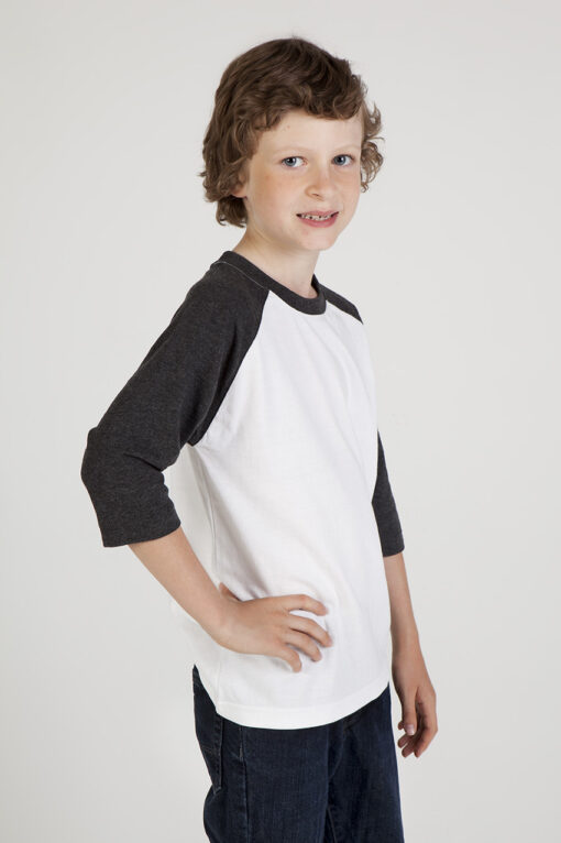 Kids 3/4 Raglan Sleeve Tees