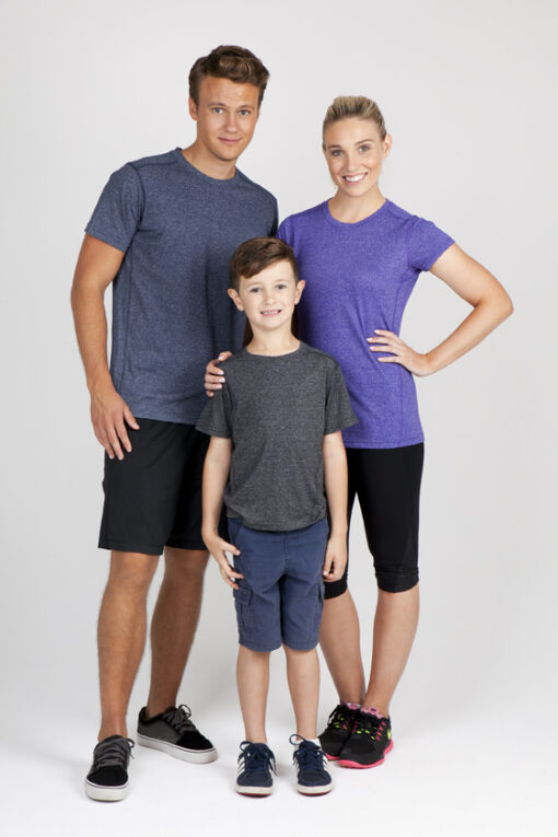 Kids active Heather Tees