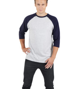 Men'S 3/4 Sleeve Raglan Tees