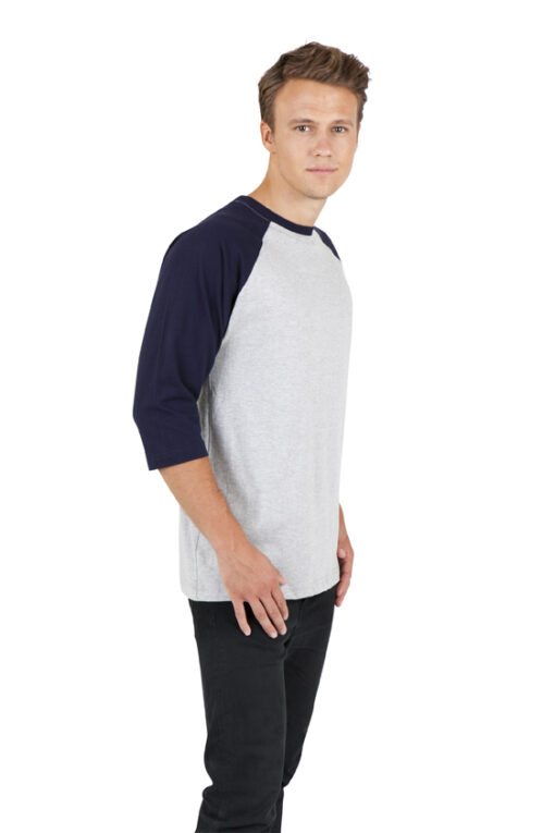 Men'S 3/4 Sleeve Raglan Tees