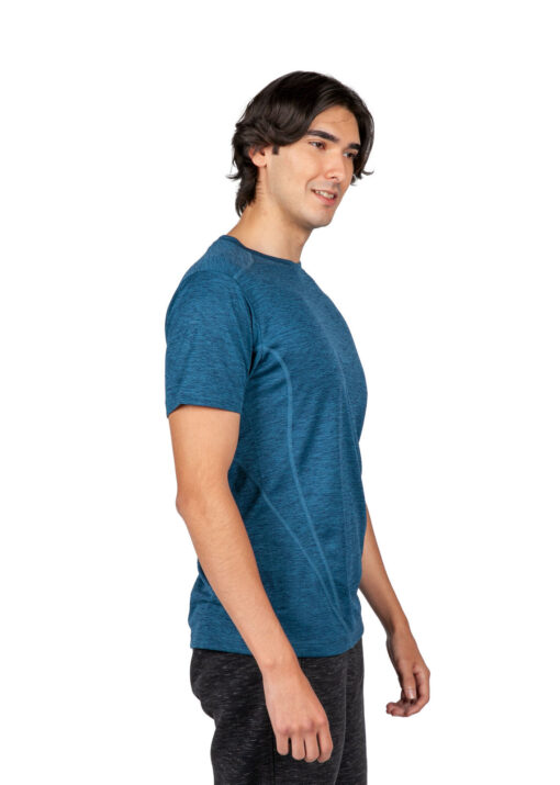 Men's 100% Polyester marl Tee