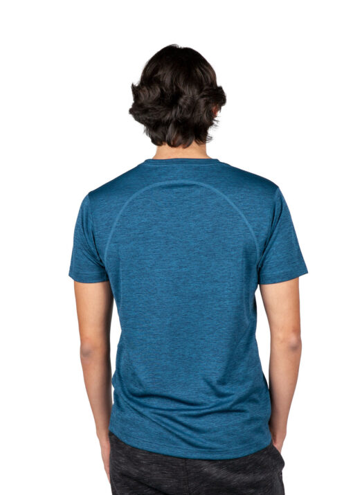 Men's 100% Polyester marl Tee