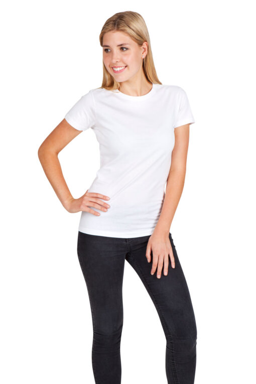 Ladies Modern Fit Cotton Tee