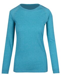 Ladies Heather Long Sleeve T shirt