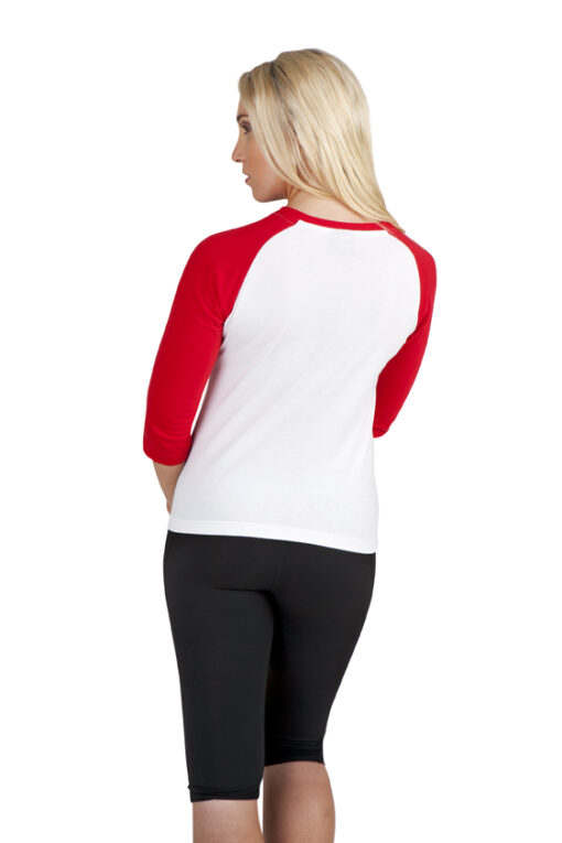 Ladies 3/4 Sleeve Raglan Tees