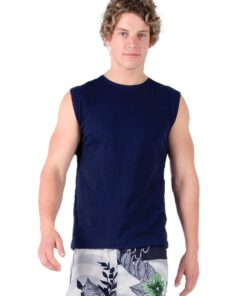 Mens' 100% Cotton Muscle Tee