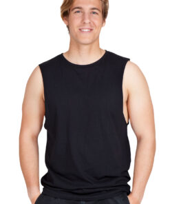 Mens 100% Combed Cotton Sleeveless Tee