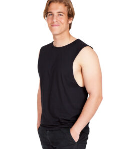 Mens 100% Combed Cotton Sleeveless Tee