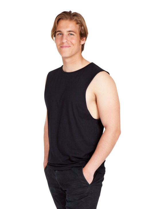 Mens 100% Combed Cotton Sleeveless Tee